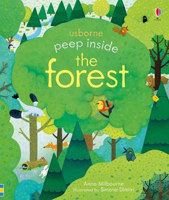 peep inside a forest