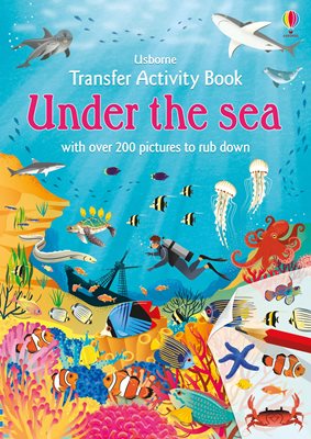 كتاب نقل لاصقات Under the Sea Transfer Book